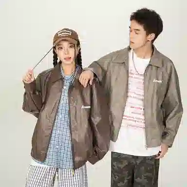 Kawasaki PU Leather Jacket