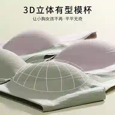 兰缪 大胸显小舒适无痕聚拢文胸 女款
