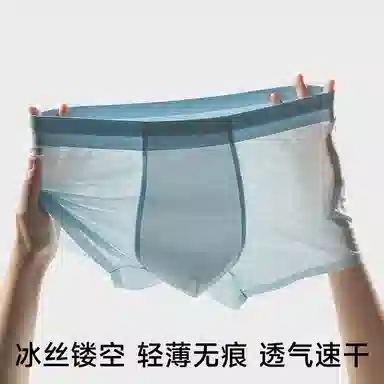 Lanmu 10A Antibacterial Thin Boxer Briefs