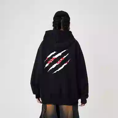 ROBINHOOD Letter Logo Hoodie
