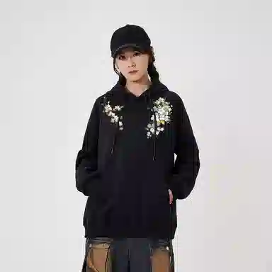 ROBINHOOD Floral Logo Hoodie