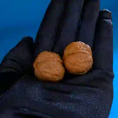 【到手3件】 絮物 原皮元宝铁国潮新中式掌心禅意易玩易红纹理深邃轻奢高级感随手盘玩新宠诸事顺利#好运 文玩核桃 把件 男女同款情侣款