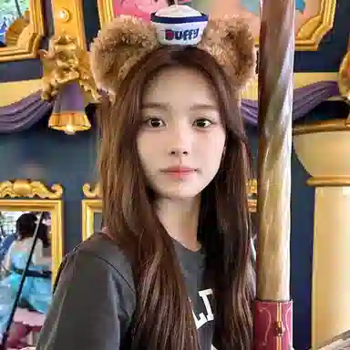 丹琴 可爱小熊水手海军游乐园拍照卡通动漫外出游玩 毛绒 发箍 女款