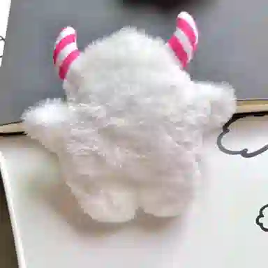 丹琴 萌趣雪怪 可爱玩偶少女心书包背包挂饰钥匙扣公仔 毛绒 挂件 男女同款情侣款