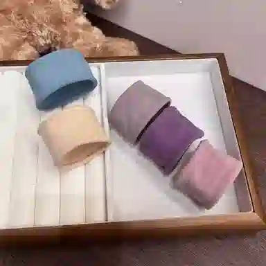 丹琴 面膜发圈超宽无缝高马尾头饰不伤发橡皮筋皮套 头绳 女款