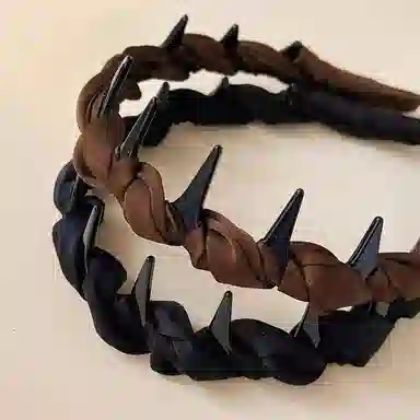 丹琴 韩版气质高颅顶防滑 夏季日常外戴压发卡头箍洗脸专用 反戴蓬松 布艺 发箍 女款