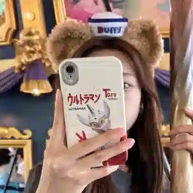 丹琴 可爱小熊水手海军游乐园拍照卡通动漫外出游玩 毛绒 发箍 女款