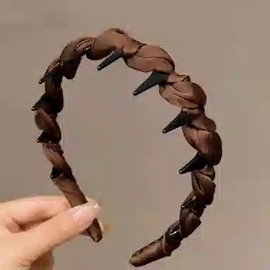 丹琴 韩版气质高颅顶防滑 夏季日常外戴压发卡头箍洗脸专用 反戴蓬松 布艺 发箍 女款