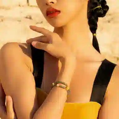 翠匠人 新中式国潮古风 吉祥如意 小众设计高级感 冰种 翡翠手串 女款