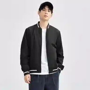 佐丹奴 经典简约时尚舒适百搭夹克外套 男款