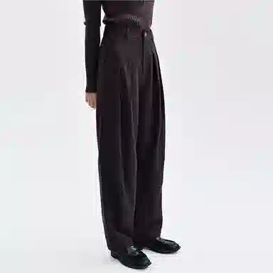 佐丹奴 宽松直筒长裤休闲裤 女款