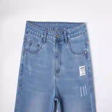 美式高街与商务时尚兼具的潮牌多功能裤子牛仔裤 男女同款