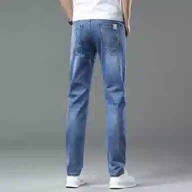 美式高街与商务时尚兼具的潮牌多功能裤子牛仔裤 男女同款