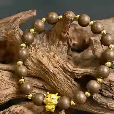 【灵隐已念诗12生肖顺利本命佛】 周帝王 非遗传承中药养生复古佛珠转运珠国风新中式平安喜乐诸事顺利好运 合香珠 手串 男女同款情侣款