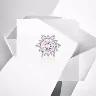 May10th Snowflake Earrings S925 Silver