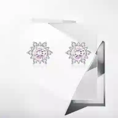 May10th Snowflake Earrings S925 Silver
