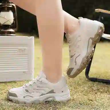 南极人 网布 情侣款舒适时尚潮流简约百搭经典复古户外休闲运动前卫高级感 减震包裹性增高平衡支撑耐磨轻便透气防滑 低帮 板鞋 男女同款