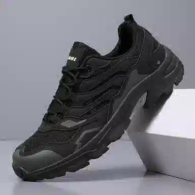 南极人 网布 情侣款舒适时尚潮流简约百搭经典复古户外休闲运动前卫高级感 减震包裹性增高平衡支撑耐磨轻便透气防滑 低帮 板鞋 男女同款