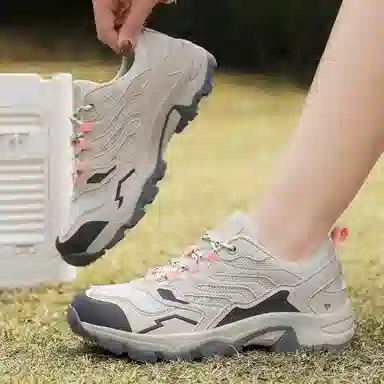 南极人 网布 情侣款舒适时尚潮流简约百搭经典复古户外休闲运动前卫高级感 减震包裹性增高平衡支撑耐磨轻便透气防滑 低帮 板鞋 男女同款