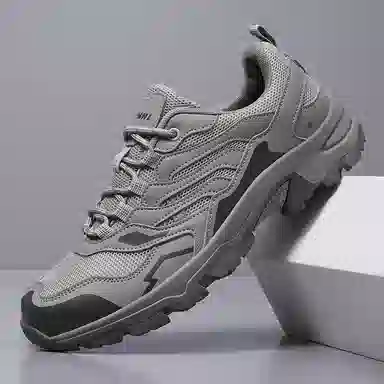 南极人 网布 情侣款舒适时尚潮流简约百搭经典复古户外休闲运动前卫高级感 减震包裹性增高平衡支撑耐磨轻便透气防滑 低帮 板鞋 男女同款