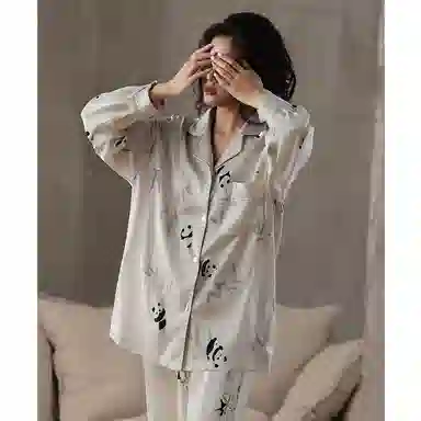 帕兰朵 凉感舒适亲肤透气睡衣套装 女款 图片色