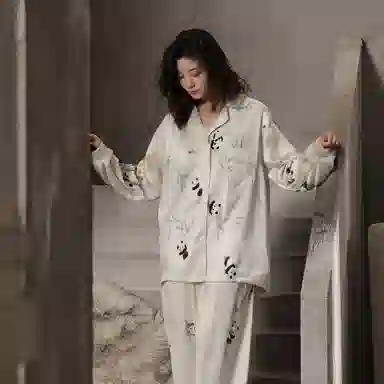 帕兰朵 凉感舒适亲肤透气睡衣套装 女款 图片色