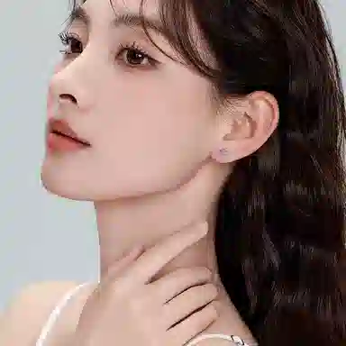 【925银养耳】四叶草 老凤祥 甜美糖果 轻奢时尚高级感显气质 日常通勤百搭耳洞耳饰耳环#好运天然 紫水晶 耳钉 女款