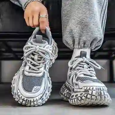 URBAN AUTHENTIC PU Low Top Dad Sneakers