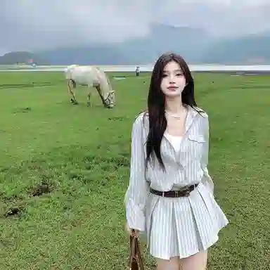 桴生 老钱风法式时尚宽松高腰简约衬衫与旅游穿搭长袖连衣裙 女款
