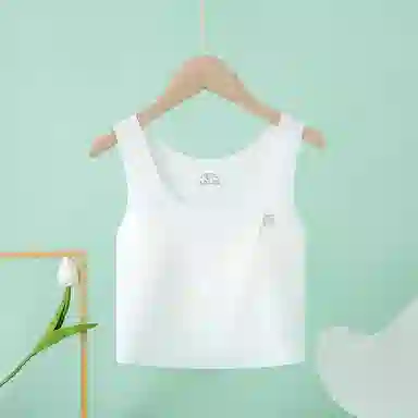 梦特娇 简约亲肤柔软透气字母发育内衣 青少年