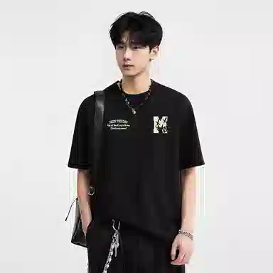 MJ STYLE logocleanfitT