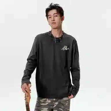 MJ STYLE logoCleanfitT