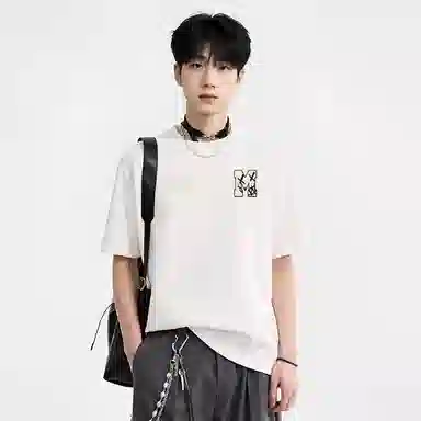 MJ STYLE logocleanfitT