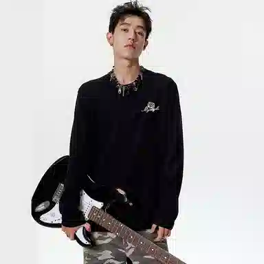 MJ STYLE logoCleanfitT