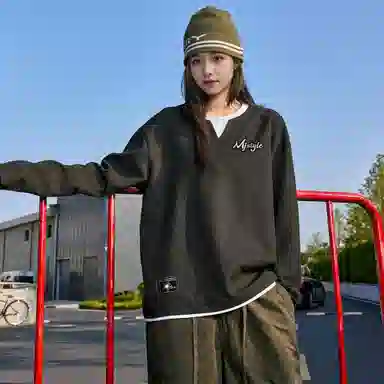 MJ STYLE logoVCleanfitT