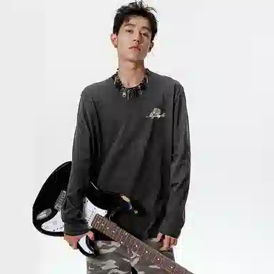 MJ STYLE logoCleanfitT