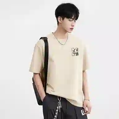 MJ STYLE logocleanfitT