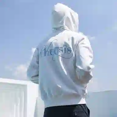 WHOOSIS Logo Zip Cardigan