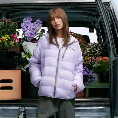 WHOOSIS Lightweight Down Hoodie