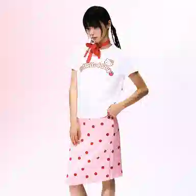 WHOOSIS HELLO KITTY logo T