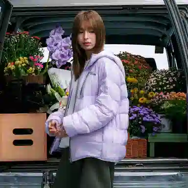 WHOOSIS Lightweight Down Hoodie