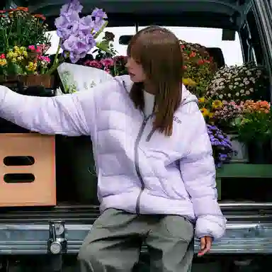 WHOOSIS Lightweight Down Hoodie