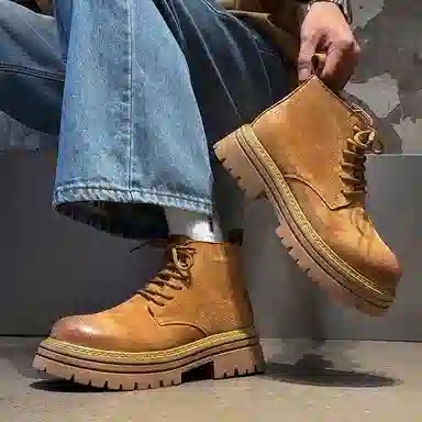 LEXON Classic Platform Martin Boots