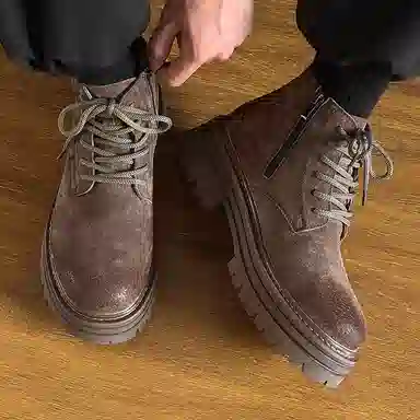 LEXON Classic Platform Martin Boots