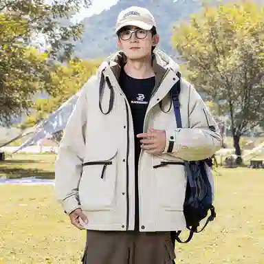 鸭鸭 时尚休闲工装百搭短款羽绒服 男女同款