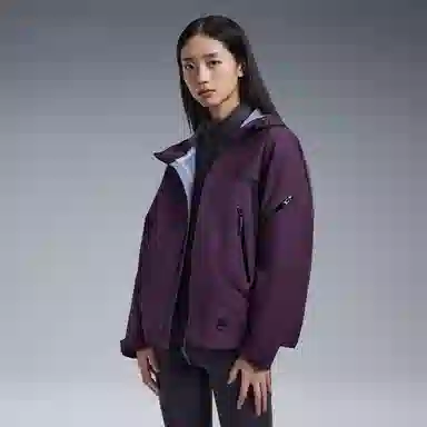 鸭鸭 可拆卸内胆外套短款连帽现代风羽绒服 男女同款