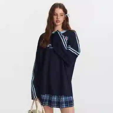 ER Jersey Streetwear Long Sleeve Tee