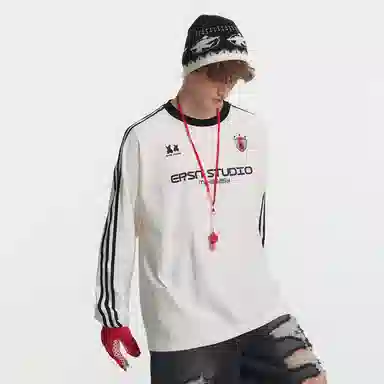 ER Jersey Streetwear Long Sleeve Tee