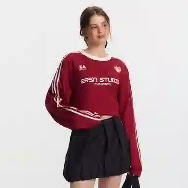 ER Jersey Streetwear Long Sleeve Tee