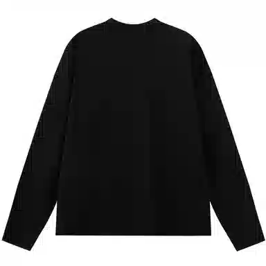 ER ER Bear Cartoon Long Sleeve Tee